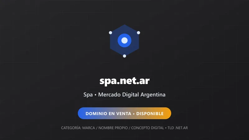 Identidad gráfica y activo digital para Spa en Argentina